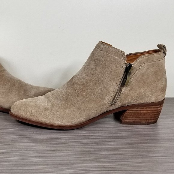 Sarto by Franco Sarto Paivley Bootie, Sand Suede, Womens 6.5 M / 36.5 - Picture 6 of 10